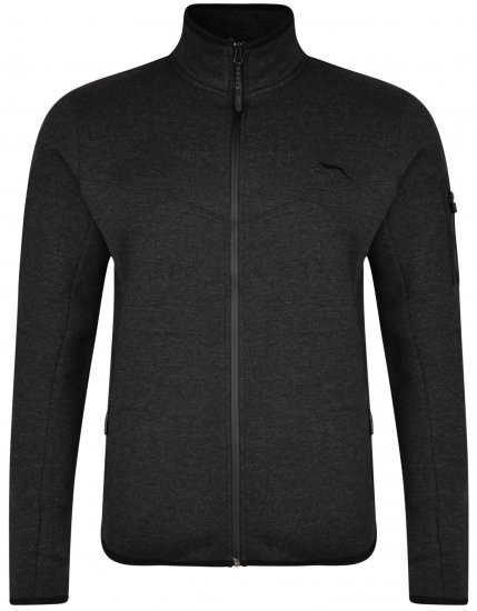 Slazenger Kayle Sweatshirt Charcoal - Sviitrid ja dressipluusid - Meeste suured kapuutsiga jakid suurustes 2XL – 14XL