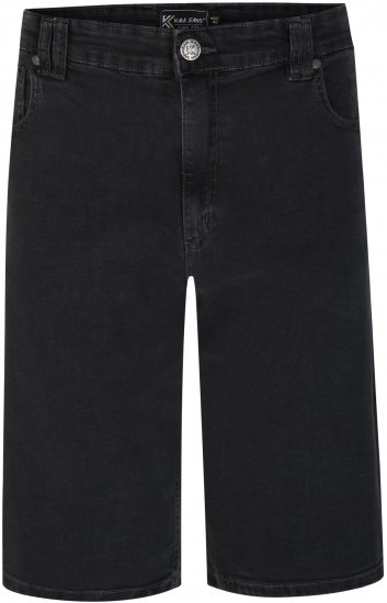 Kam Jeans 101 Stretch Jean Shorts Charcoal - Lühikesed püksid - Lühikesed Püksid suured suurused: W40-W60