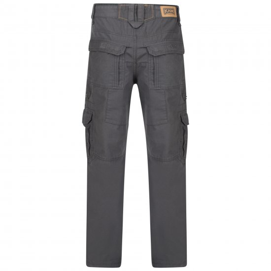 Kam Jeans Kargopüksid Hallid - Teksad ja püksid - Meeste suured teksad W40 – W70