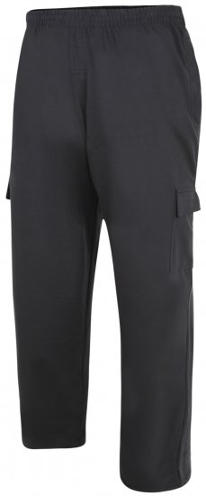 Kam Jeans Lightweight Sweatpants with Cargo pocket Black - Dressipüksid ja -šortsid - Spordipüksid ja Lühikesed Spordipüksid
