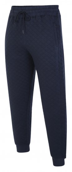 Kam Jeans 238 Quilted Jersey Joggers Navy - Dressipüksid ja -šortsid - Spordipüksid ja Lühikesed Spordipüksid