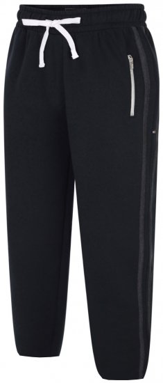 Kam Jeans 239 Stripe Jogger Black - Dressipüksid ja -šortsid - Spordipüksid ja Lühikesed Spordipüksid