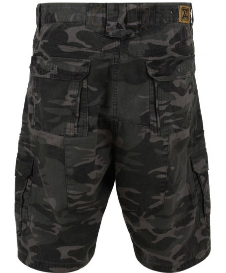 Kam Jeans 329 Short Khaki Camo - Lühikesed püksid - Lühikesed Püksid suured suurused: W40-W60