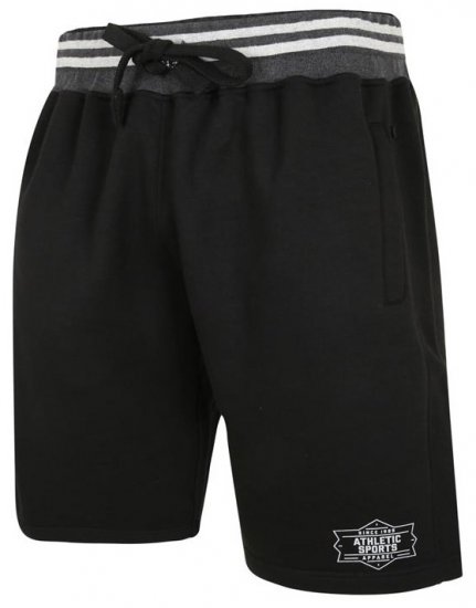Kam Jeans 3301 Athletic Sports Jog Shorts Black - Dressipüksid ja -šortsid - Spordipüksid ja Lühikesed Spordipüksid