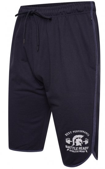 Kam Jeans 3308 Gym Jog Shorts Navy - Spordiriided & outdoor - Suured suurused meeste spordiriided