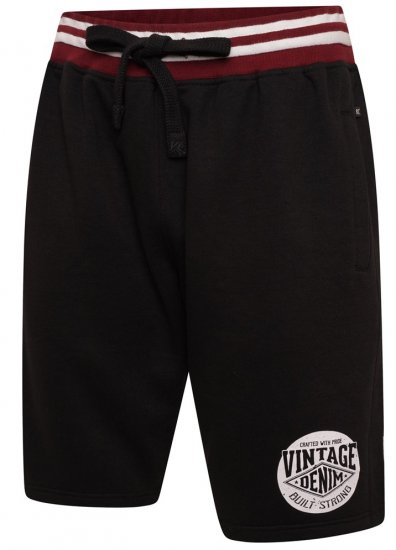 Kam Jeans 3309 Vintage Denim Jog Shorts Black - Dressipüksid ja -šortsid - Spordipüksid ja Lühikesed Spordipüksid