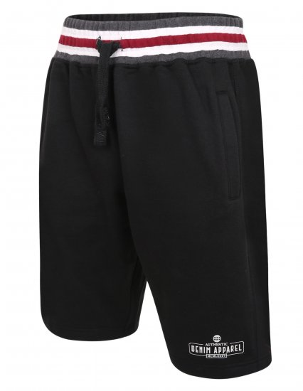 Kam Jeans 344 Jogger Shorts Black - Dressipüksid ja -šortsid - Spordipüksid ja Lühikesed Spordipüksid