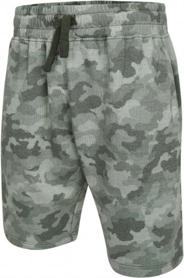 Kam Jeans 346 Camo Sweat Shorts Olive TALL SIZES - MEESTERIIDED MT-6XLT - Pikad meeste riided