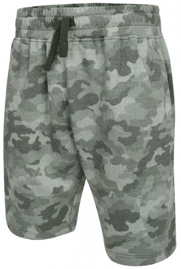 Kam Jeans 346 Camo Sweat Shorts Olive - Dressipüksid ja -šortsid - Spordipüksid ja Lühikesed Spordipüksid