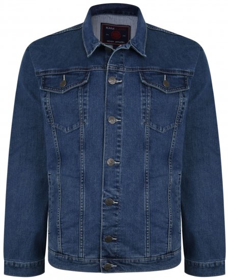 Kam Jeans 405 Western Denim Jacket Stonewash - Jakid ja joped - Joped, suured suurused: 2XL – 12XL