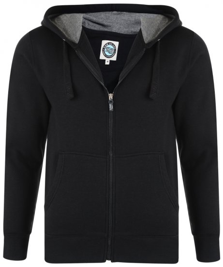 Kam Jeans Hoodie Black TALL SIZES - TALL-suurused - Pikad meeste riided