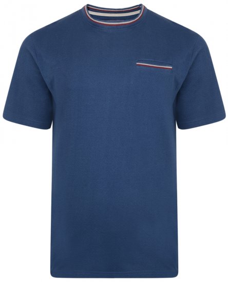 Kam Jeans 5285 T-shirt Denim - T-särgid - Suured T-särgid 2XL – 14XL