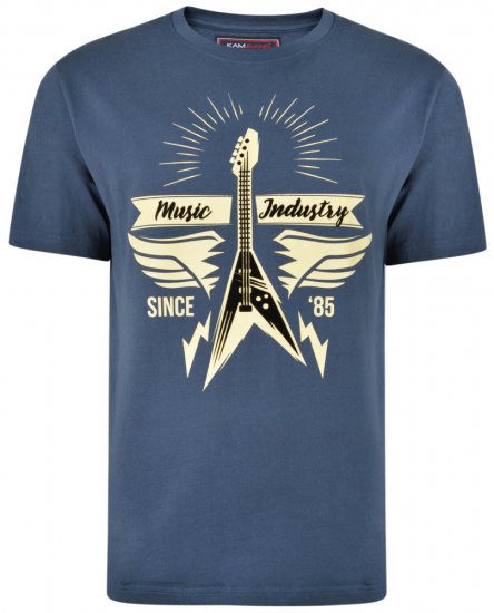 Kam Jeans 5303 T-shirt Insignia - T-särgid - Suured T-särgid 2XL – 14XL