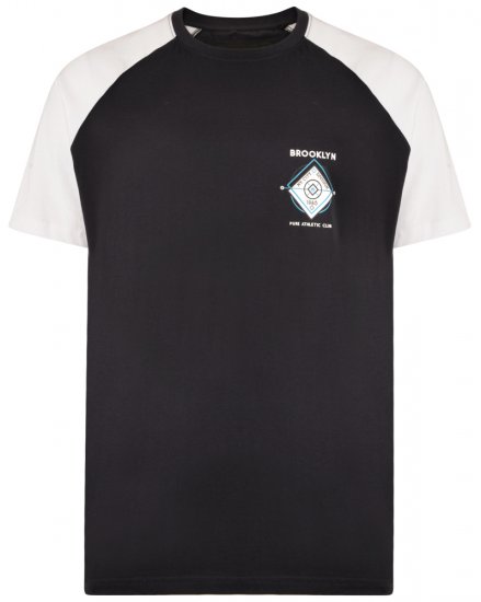 Kam Jeans 5304 T-shirt Navy - T-särgid - Suured T-särgid 2XL – 14XL