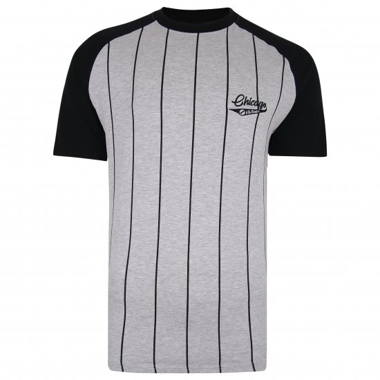 Kam Jeans 5360 Chicago Grey T-Shirt - T-särgid - Suured T-särgid 2XL – 14XL