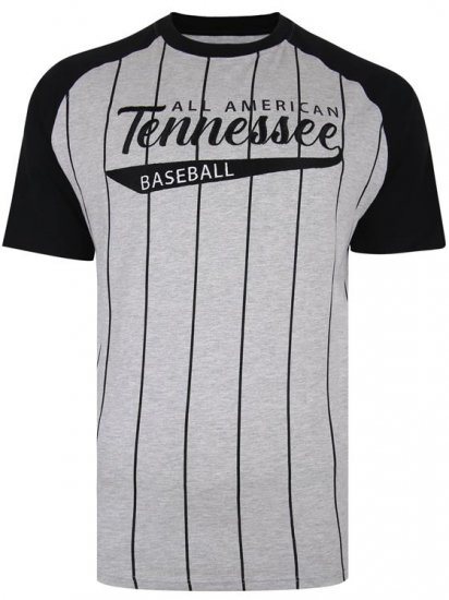 Kam Jeans 5361 Tennessee Baseball T-shirt - T-särgid - Suured T-särgid 2XL – 14XL
