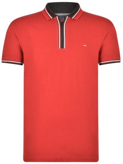 Kam Jeans 5409 Polo Burgundy - Polosärgid - Meeste suured polosärgid 2XL – 8XL