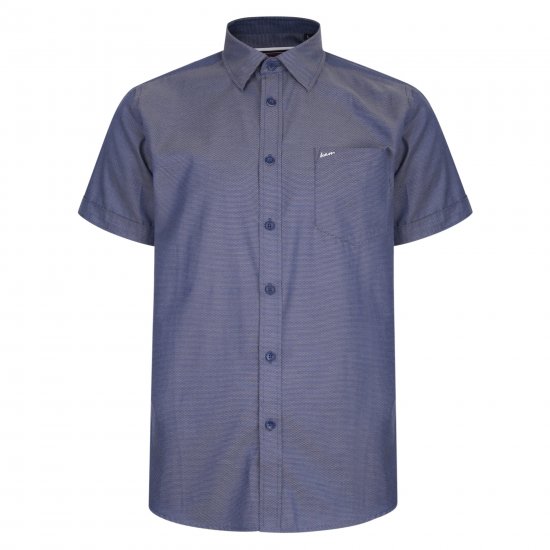 Kam Jeans 6203 Smart/Casual Shirt Indigo - Särgid - Meeste suured särgid 2XL – 8XL
