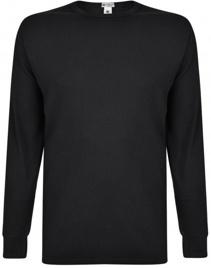 Kam Jeans 835 Long Sleeve Thermal T-shirt Black - Aluspesu ja ujumisriided - Aluspesu 2XL-8XL