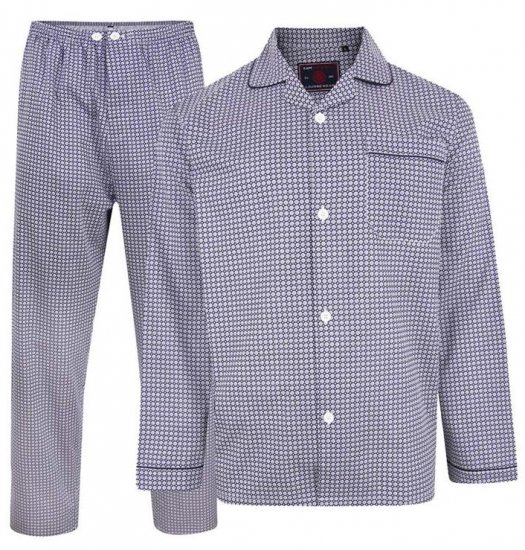 Kam Jeans 879 Dobby Print Pyjama Set - Aluspesu ja ujumisriided - Aluspesu 2XL-8XL