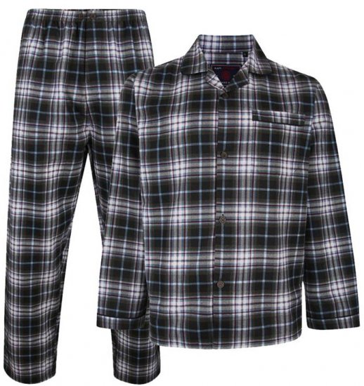 Kam Jeans 880 Flannel Pyjama Set - Aluspesu ja ujumisriided - Aluspesu 2XL-8XL