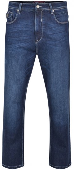 Kam Jeans Alonso Blue Mid Used - Teksad ja püksid - Meeste suured teksad W40 – W70