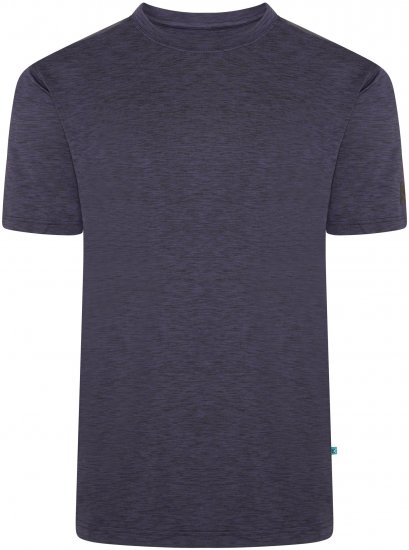 Kam Jeans AP001 XT Active Performance Marl Tee Indigo - T-särgid - Suured T-särgid 2XL – 14XL