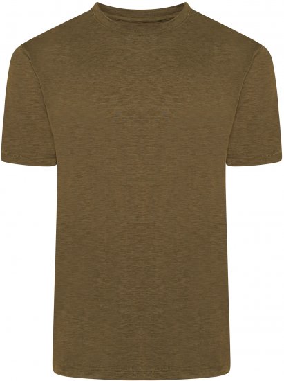 Kam Jeans AP001 XT Active Performance Marl Tee Khaki - T-särgid - Suured T-särgid 2XL – 14XL