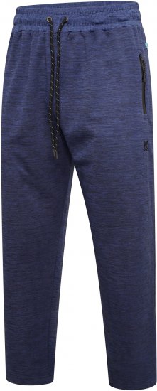 Kam Jeans AP006 Active Performance Marl Jog Pants Indigo - Dressipüksid ja -šortsid - Spordipüksid ja Lühikesed Spordipüksid