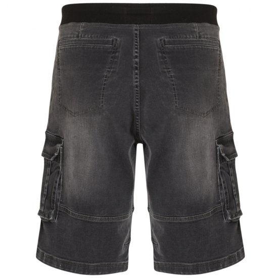 Kam Jeans Dito Denim Shorts Charcoal - Lühikesed püksid - Lühikesed Püksid suured suurused: W40-W60