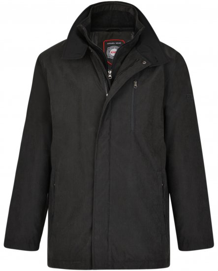 Kam Jeans KV111 Smart Casual Jacket Black - Jakid ja joped - Joped, suured suurused: 2XL – 12XL