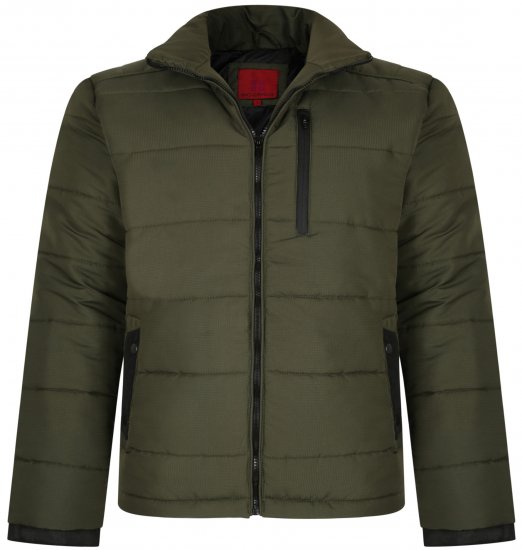 Kam Jeans KV114 Puffer Jacket Khaki - Jakid ja joped - Joped, suured suurused: 2XL – 12XL