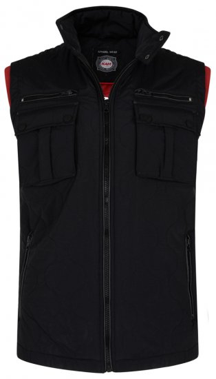 Kam Jeans KV73 Vest Black - Jakid & Vihmariided - Joped, suured suurused: 2XL – 12XL