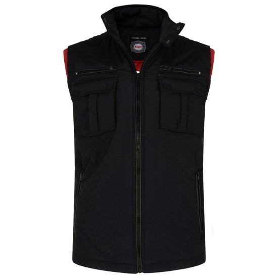 Kam Jeans KV73 Vest Black - Jakid ja joped - Joped, suured suurused: 2XL – 12XL