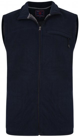 Kam Jeans KV99 Fleece Vest Navy - Spordiriided & outdoor - Suured suurused meeste spordiriided