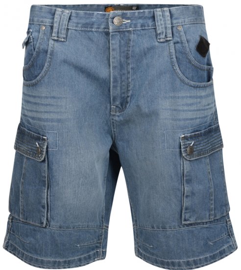 Kam Jeans Sebastian Denim Shorts - Lühikesed Püksid - Lühikesed Püksid suured suurused: W40-W60