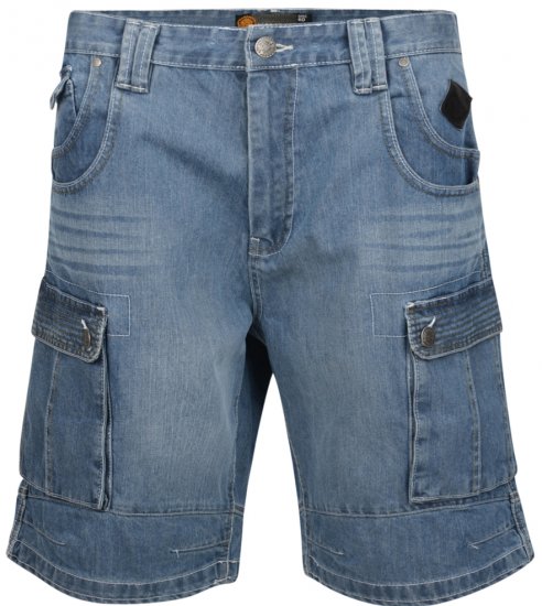 Kam Jeans Sebastian Denim Shorts - Lühikesed püksid - Lühikesed Püksid suured suurused: W40-W60