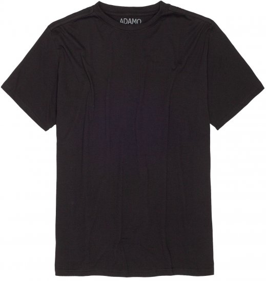 Adamo Kevin Regular fit T-shirt Black - T-särgid - Suured T-särgid 2XL – 14XL