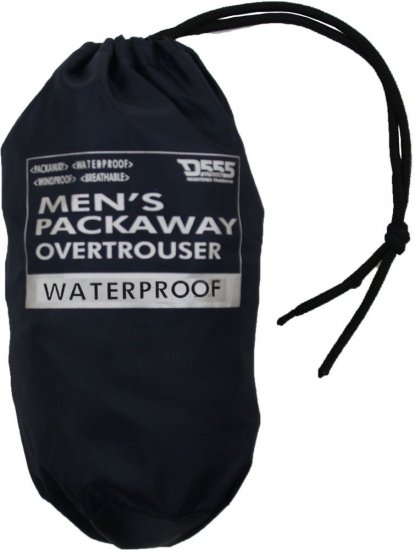 D555 Elba "Packaway" Kilepüksid Mustad - Spordiriided & outdoor - Suured suurused meeste spordiriided