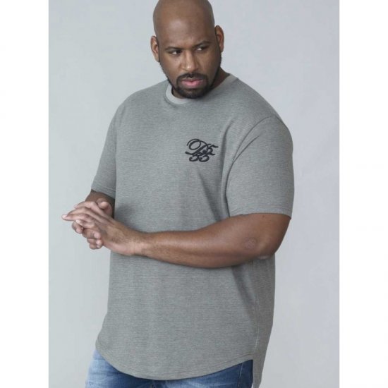 D555 Agler Waffle T-shirt Khaki - T-särgid - Suured T-särgid 2XL – 14XL