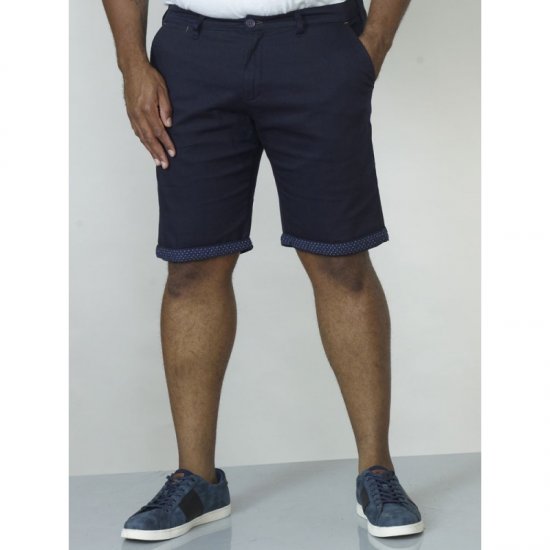 D555 Luke Stretch Shorts Navy - Lühikesed püksid - Lühikesed Püksid suured suurused: W40-W60