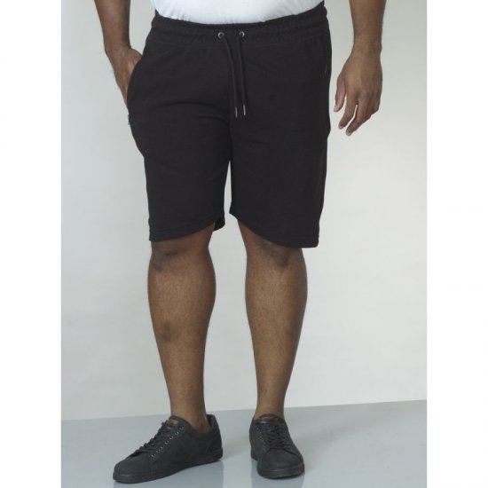 D555 Jackie Ribbed Jersey Shorts Black - Dressipüksid ja -šortsid - Spordipüksid ja Lühikesed Spordipüksid