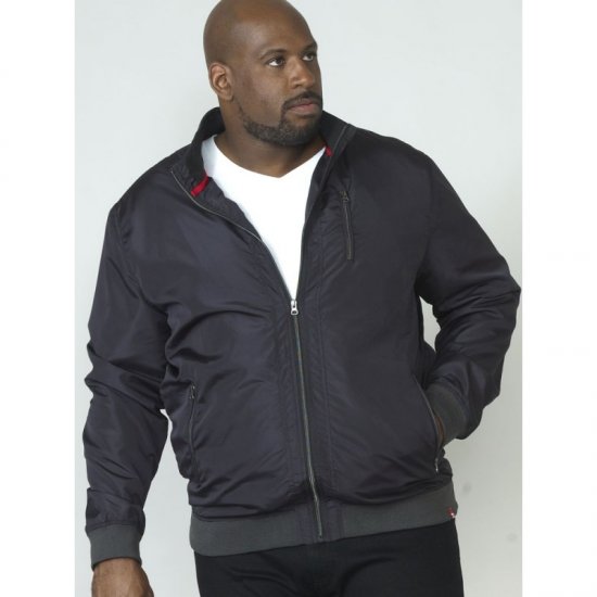 D555 Terron Bomber Jacket Black - Jakid ja joped - Joped, suured suurused: 2XL – 12XL