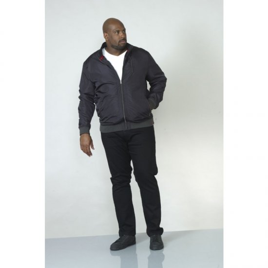 D555 Terron Bomber Jacket Black - Jakid ja joped - Joped, suured suurused: 2XL – 12XL