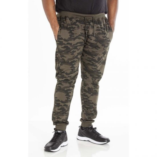 D555 Sutton Sweatpants Camo - Dressipüksid ja -šortsid - Spordipüksid ja Lühikesed Spordipüksid