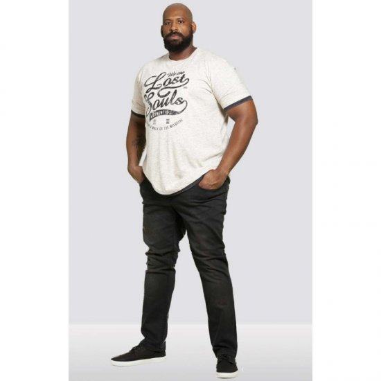 D555 Maiden T-shirt Off White - T-särgid - Suured T-särgid 2XL – 14XL