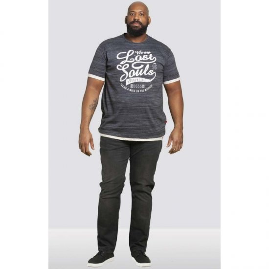 D555 Maiden T-shirt Black - T-särgid - Suured T-särgid 2XL – 14XL