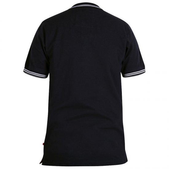D555 Bartley Polo Dark Navy - Polosärgid - Meeste suured polosärgid 2XL – 8XL