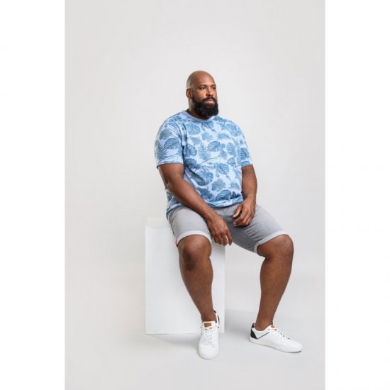 D555 Seymour T-shirt Blue - T-särgid - Suured T-särgid 2XL – 14XL