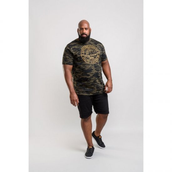 D555 Thompson T-shirt Jungle Camo - T-särgid - Suured T-särgid 2XL – 14XL